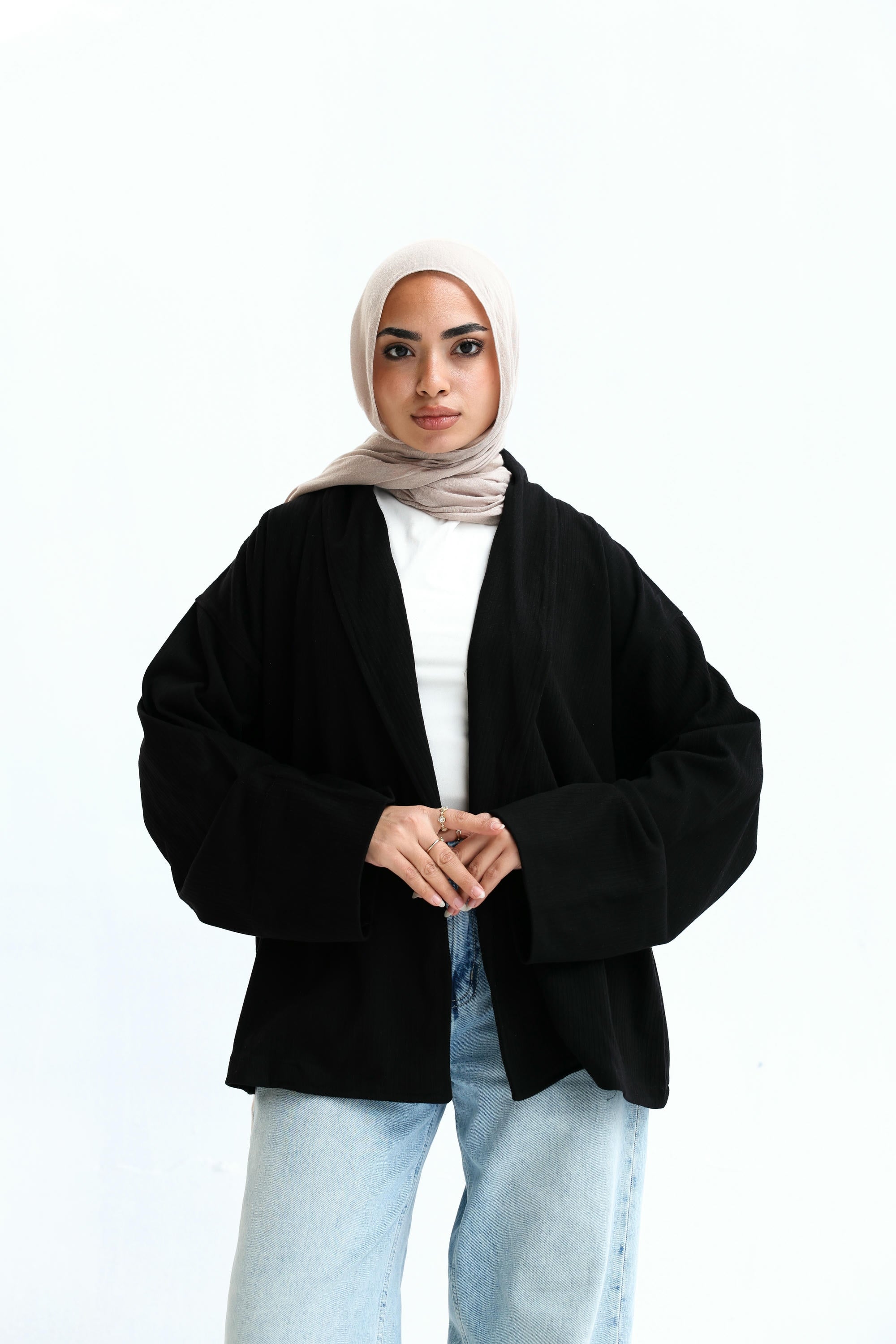 Wool Striped Colors Cardigan