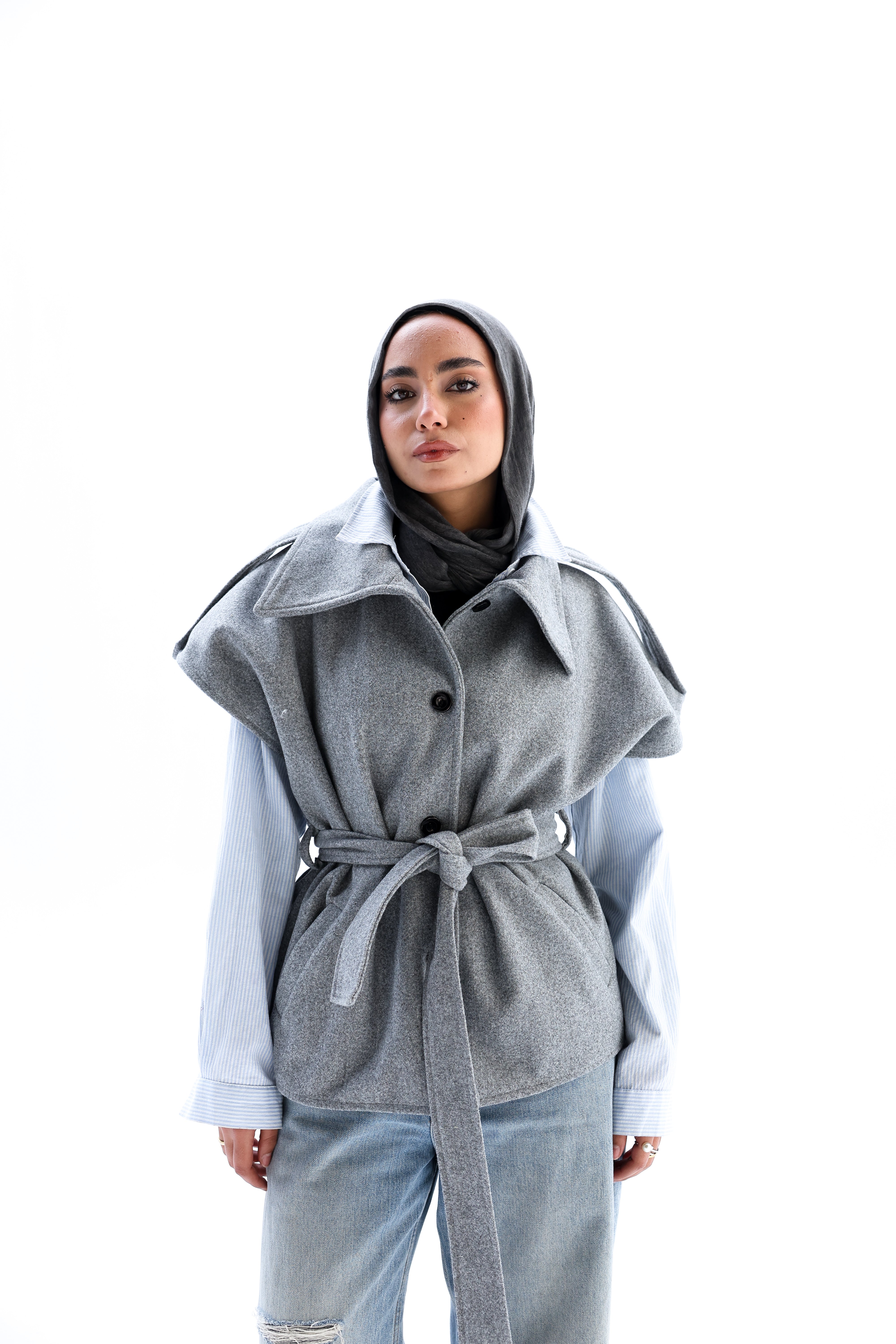 Celia Sleeveless jacket