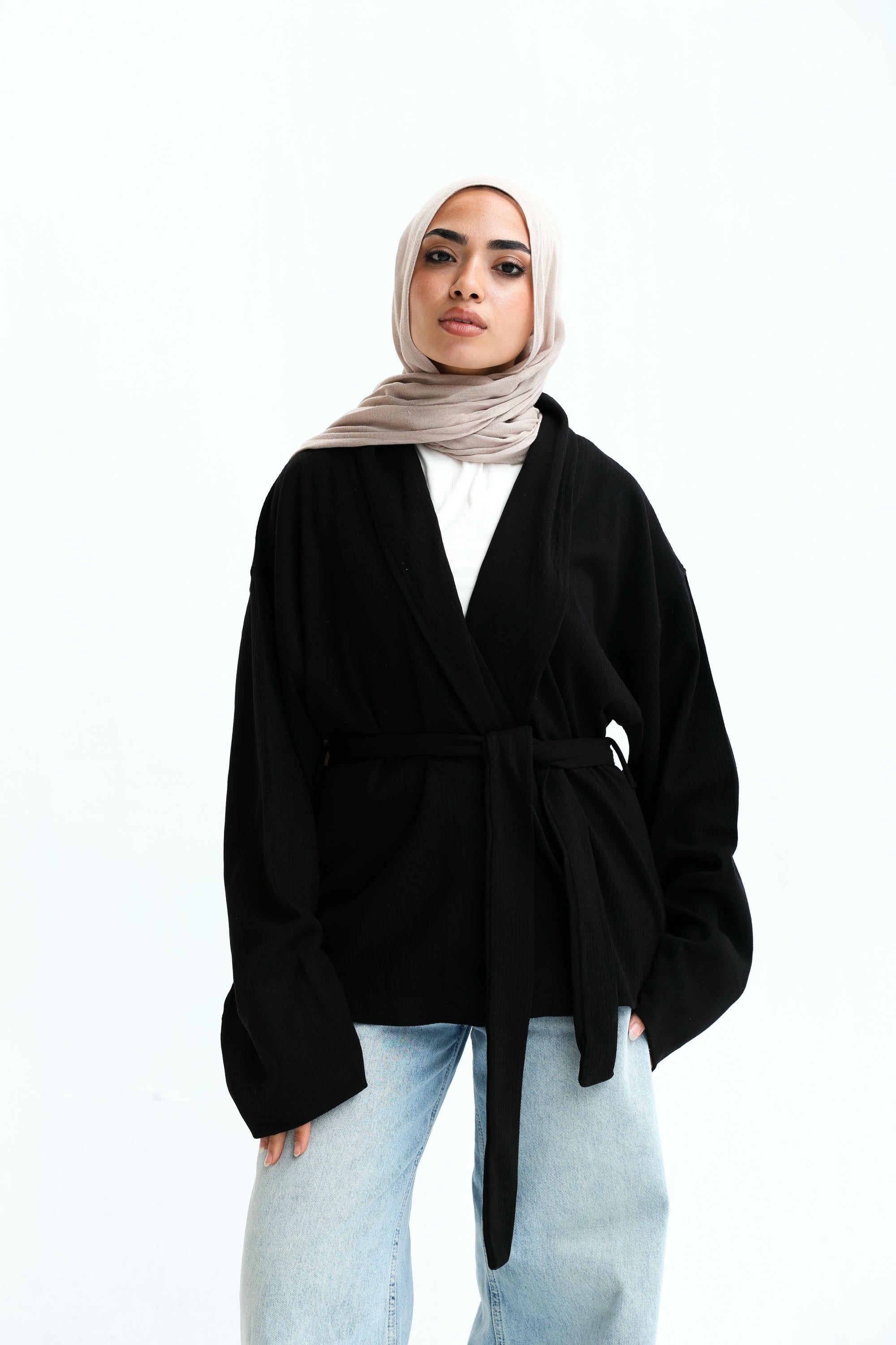 Wool Striped Colors Cardigan