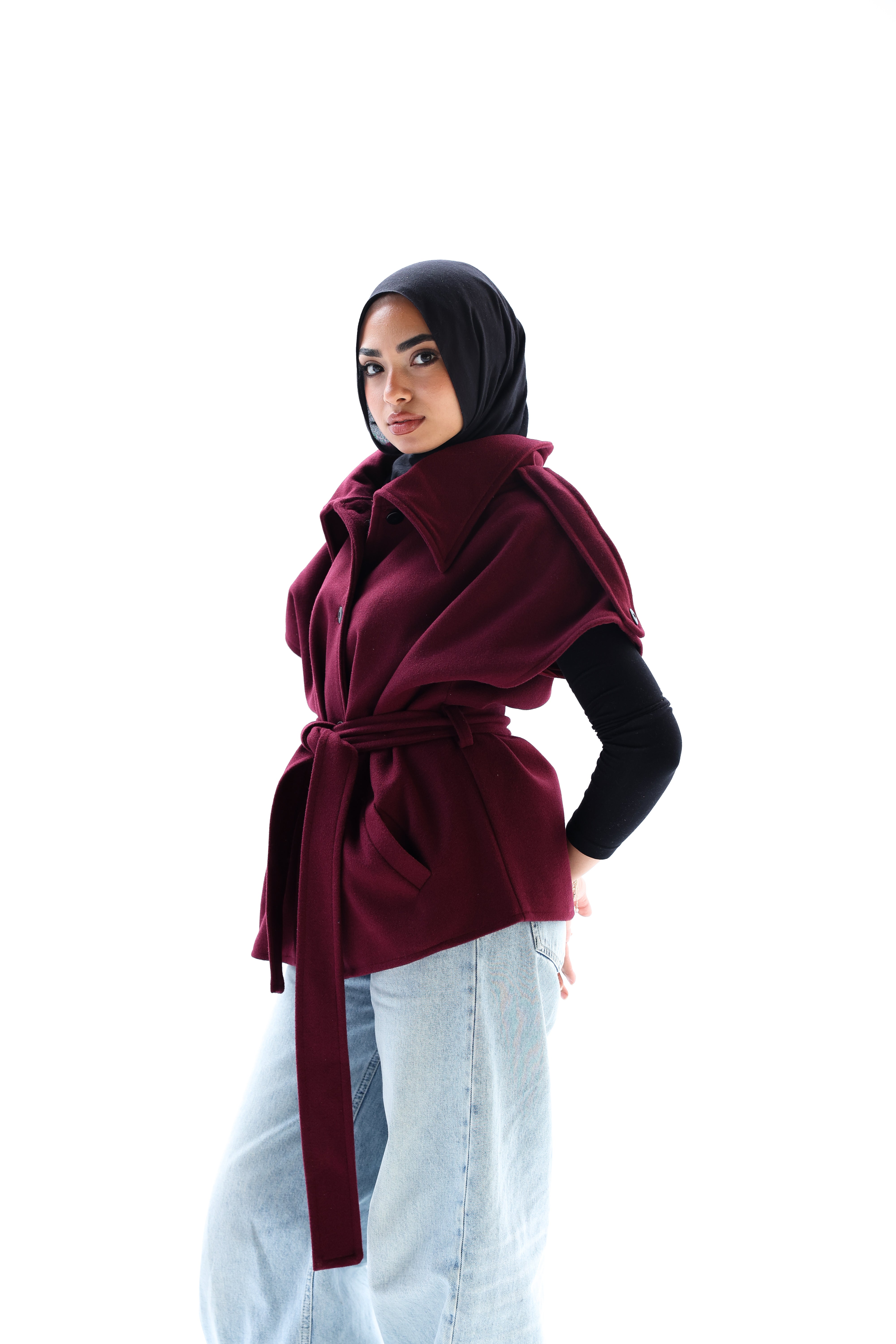 Celia Sleeveless jacket