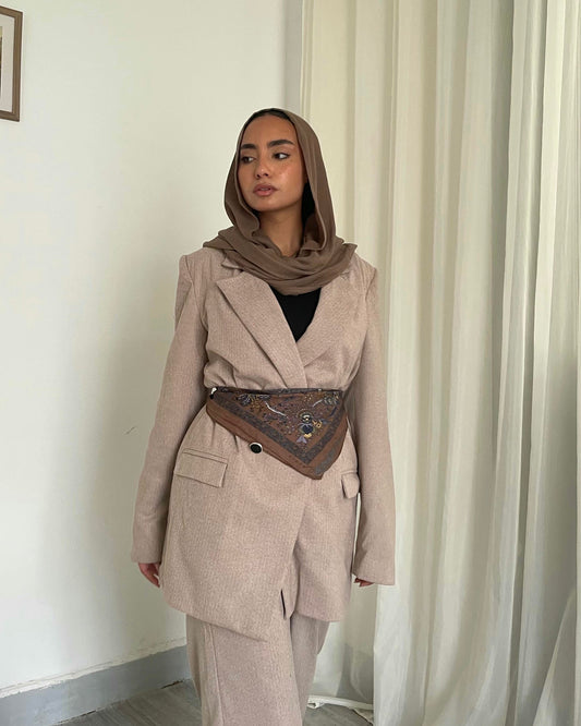 Formal merino wool set