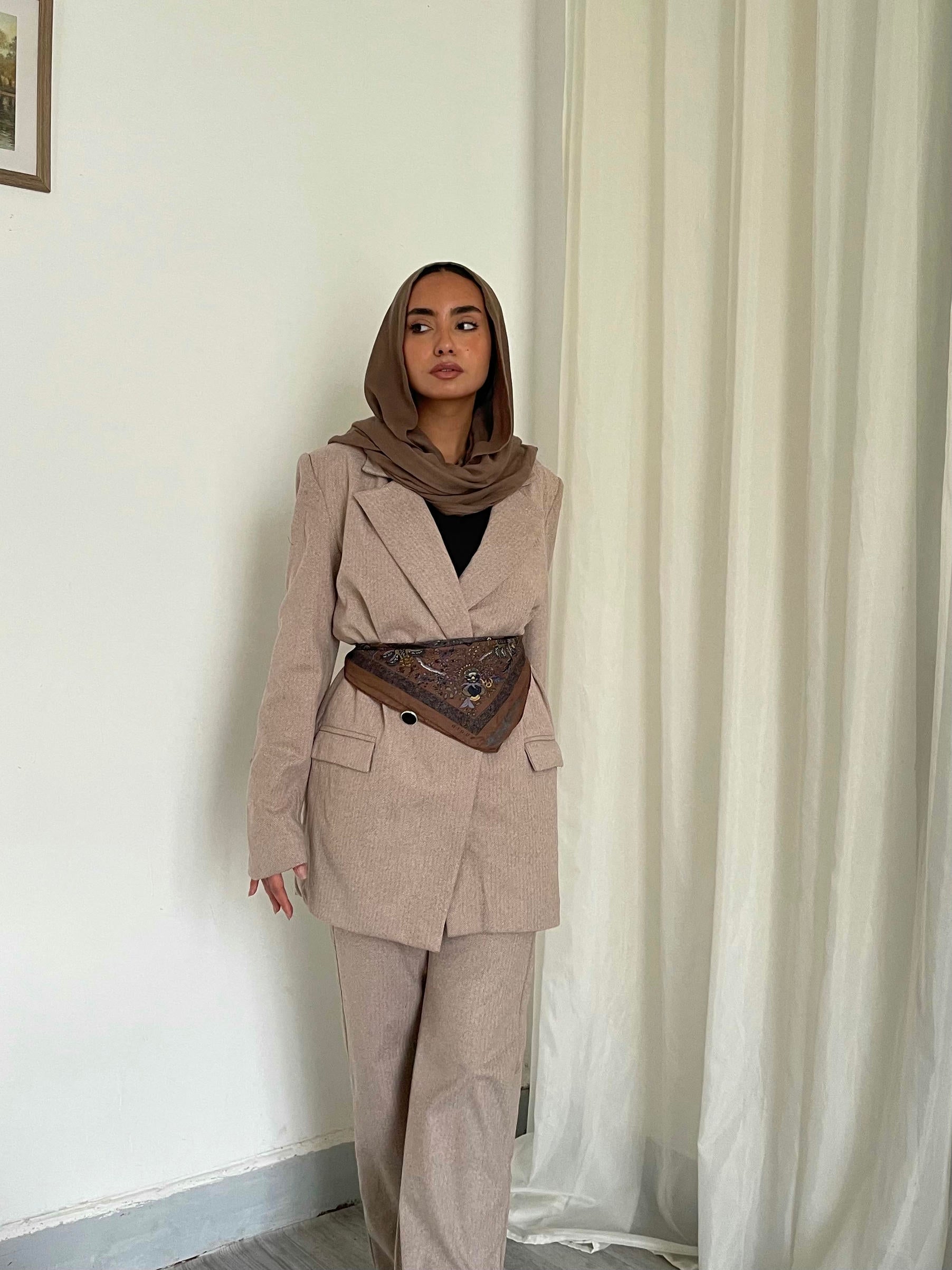 Formal merino wool set