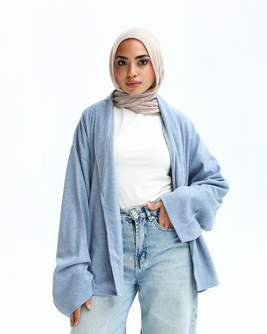Wool Striped Colors Cardigan