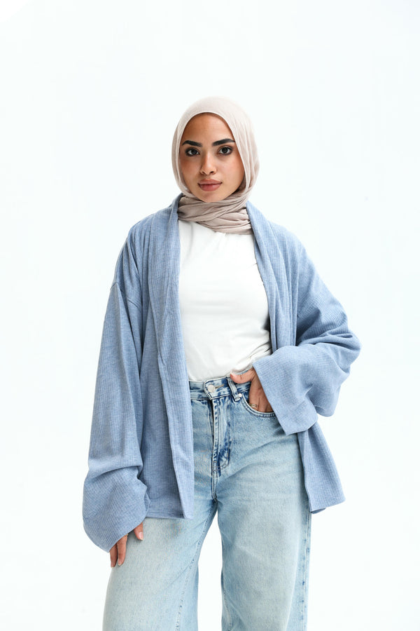 Wool Striped Colors Cardigan