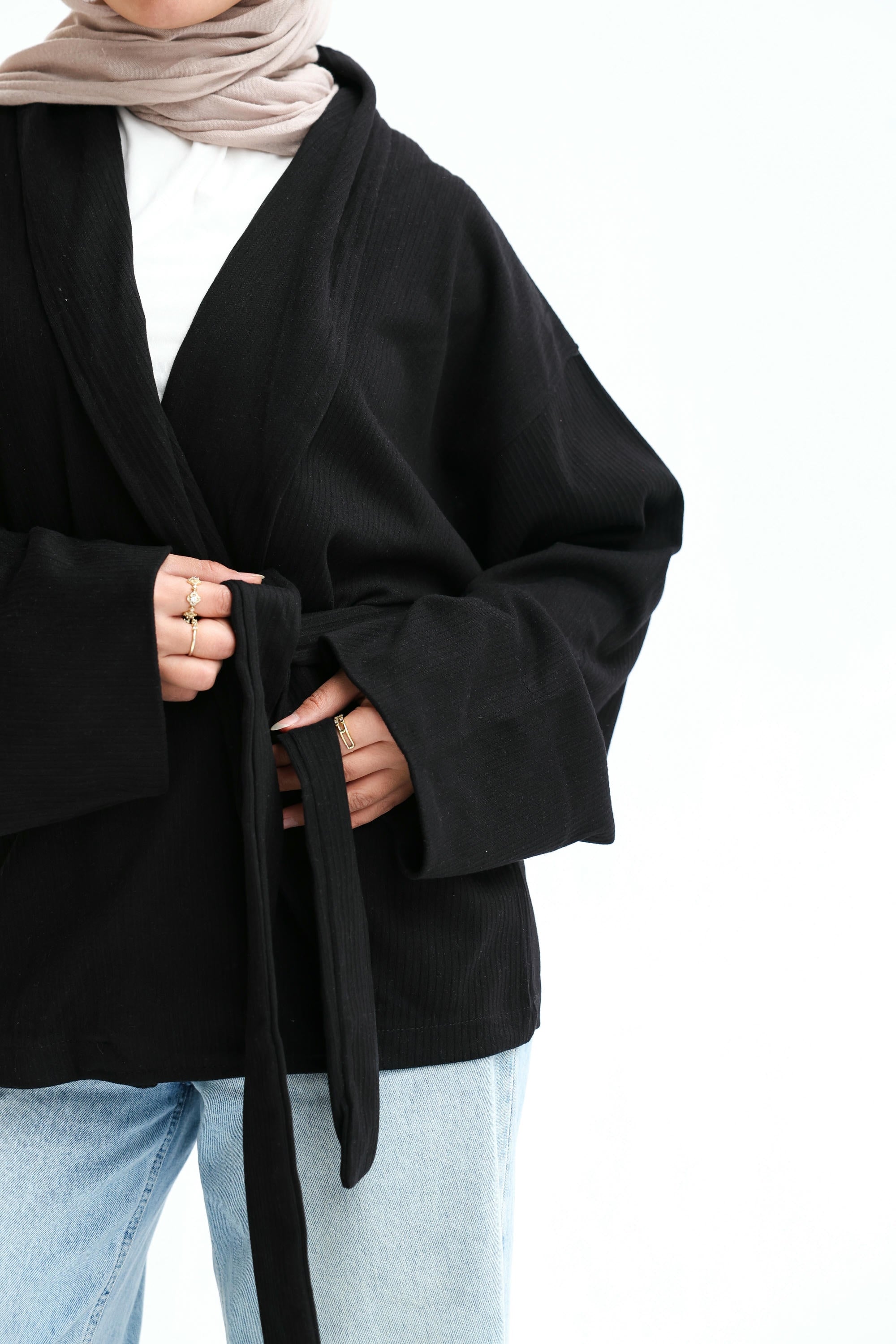 Wool Striped Colors Cardigan