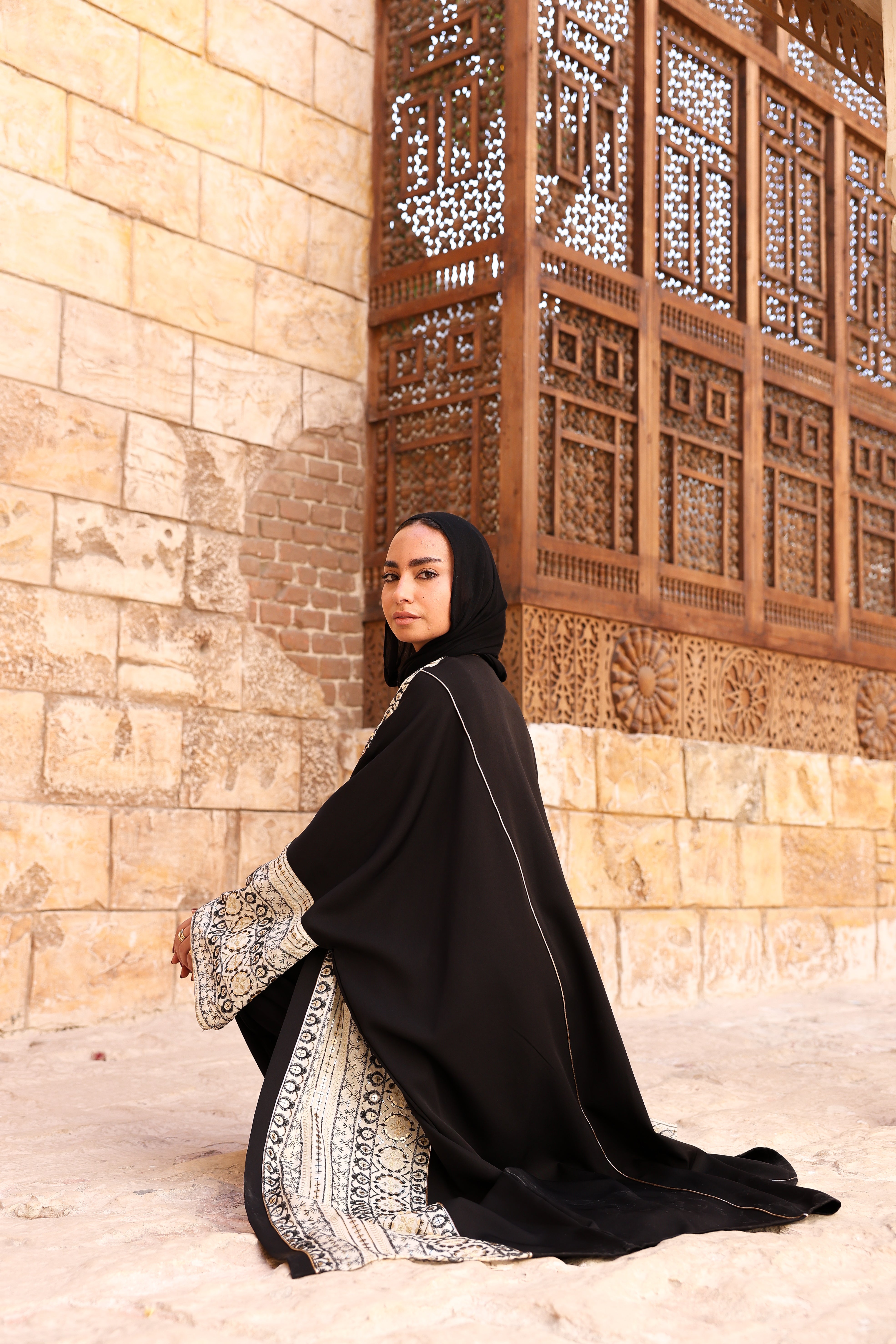 Indian Embroidered Kaftan