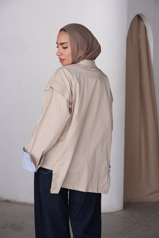 Ruffle Edge Shirt