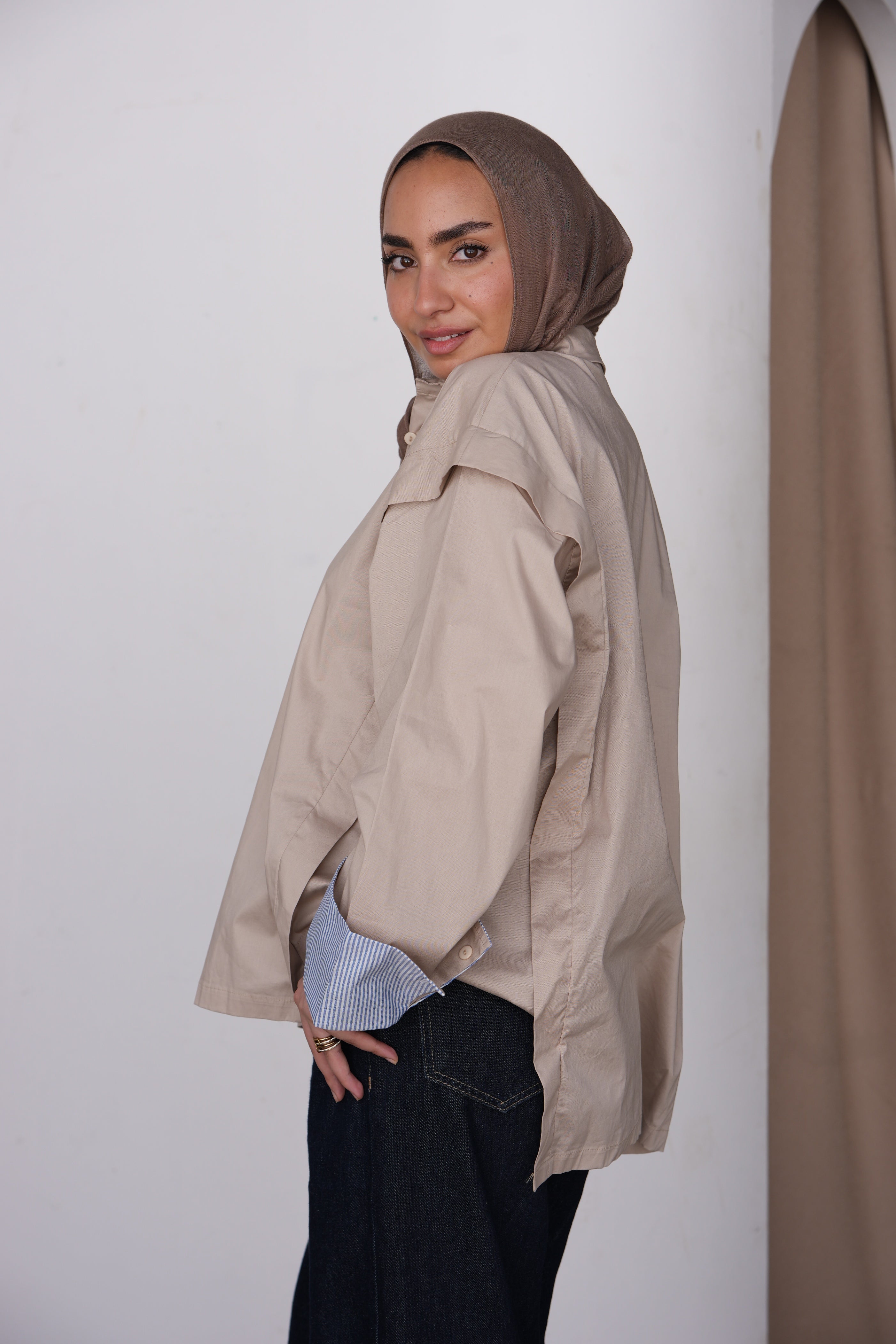 Ruffle Edge Shirt