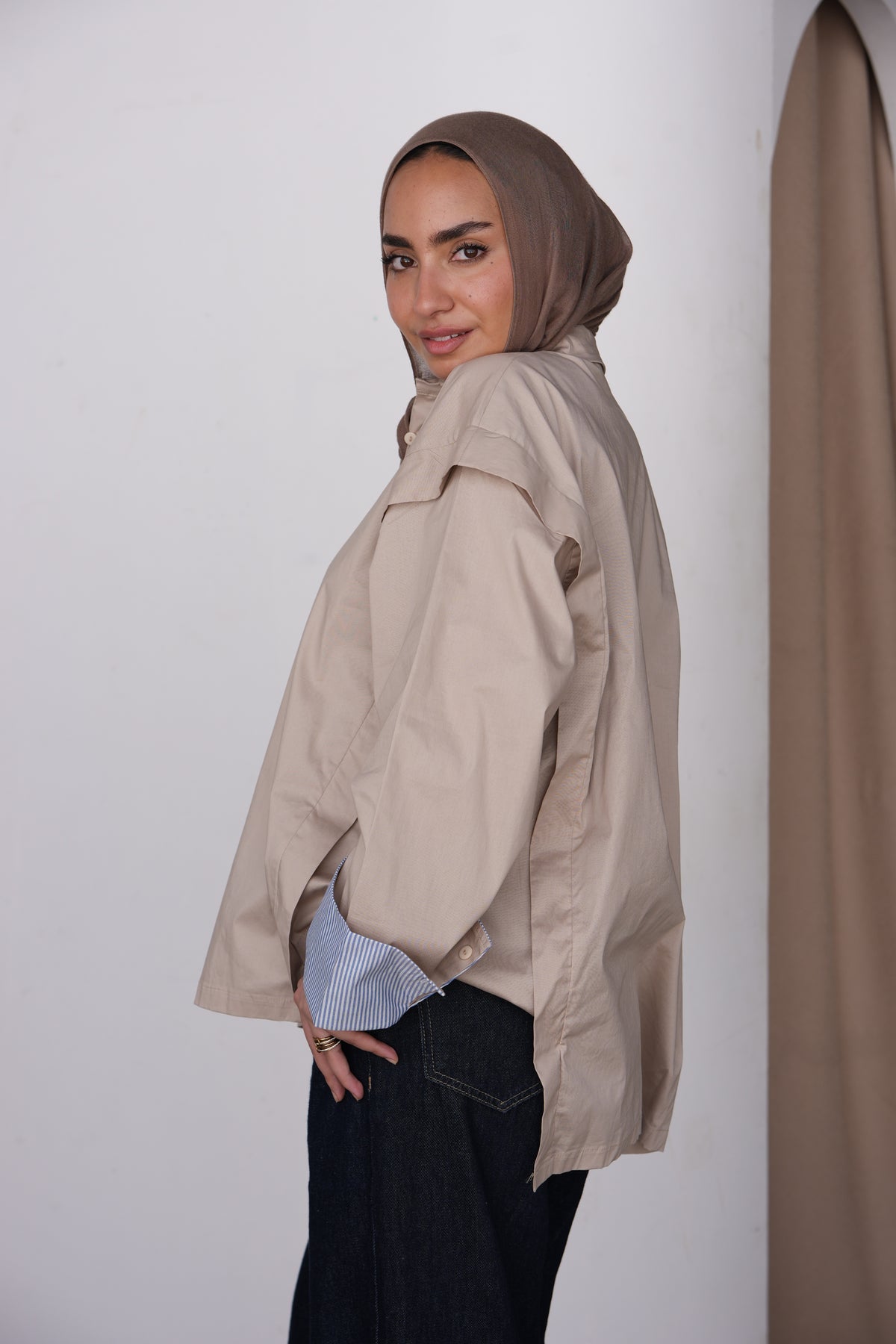 Ruffle Edge Shirt