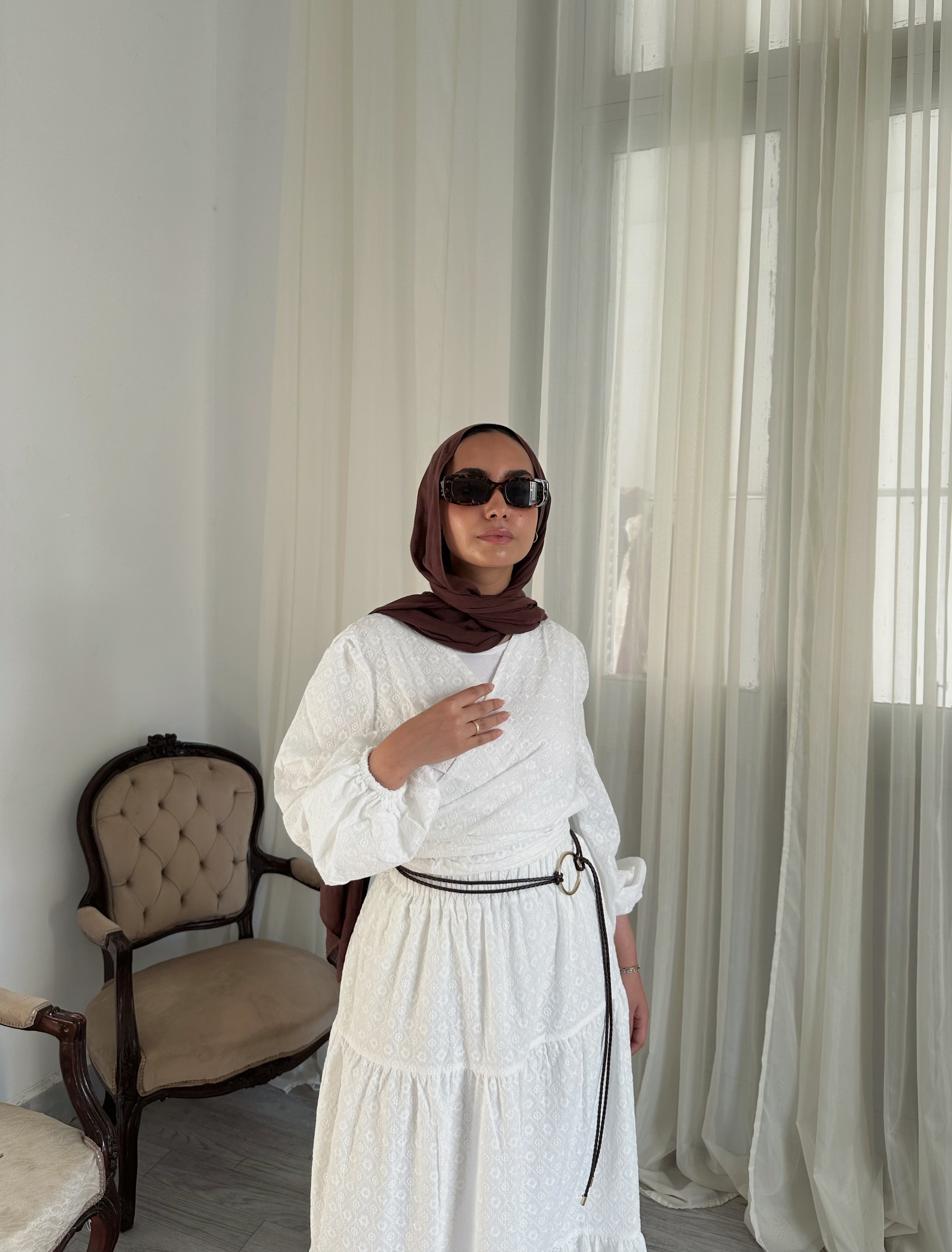 White pearl full set