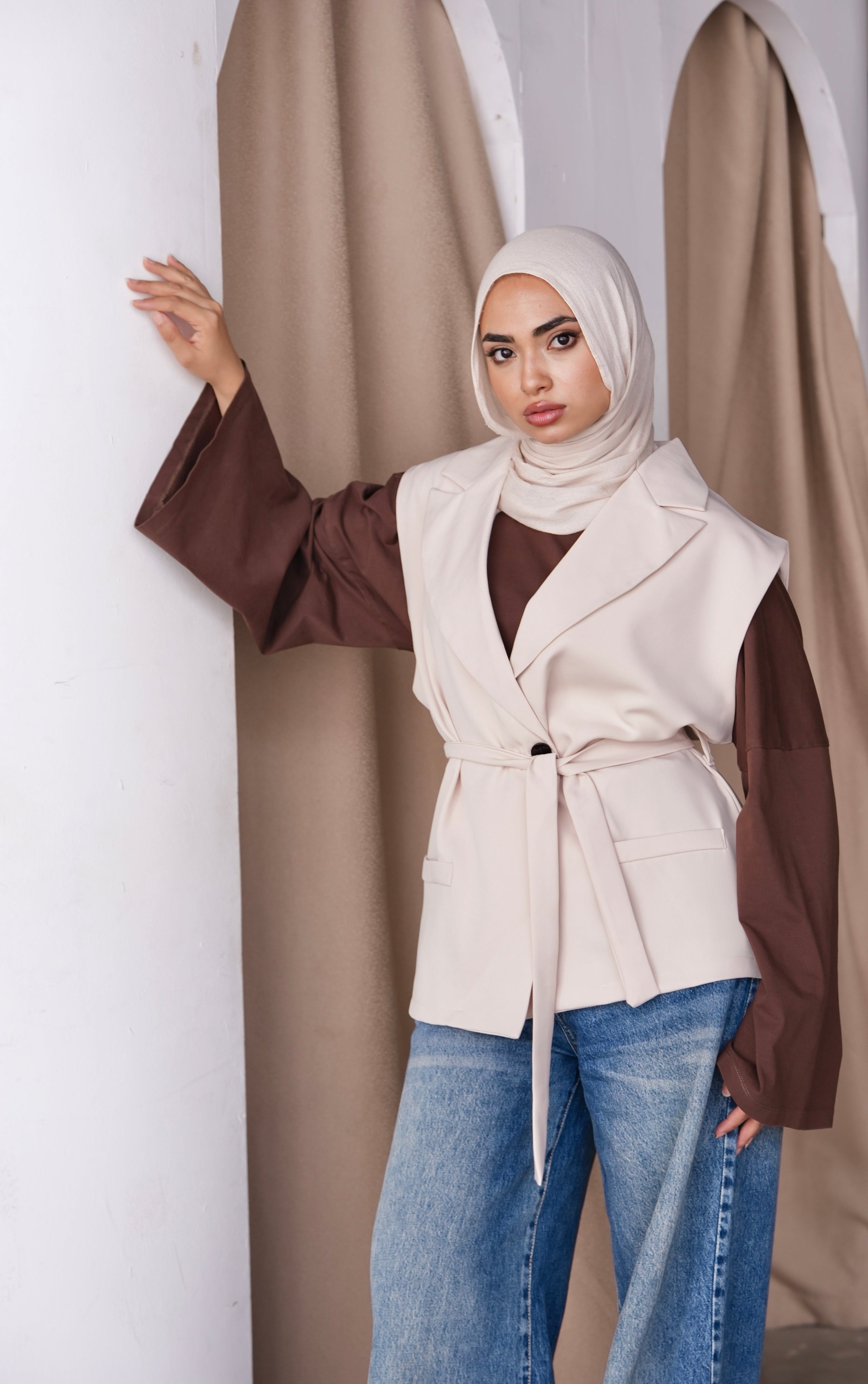 Sol sleeveless vest