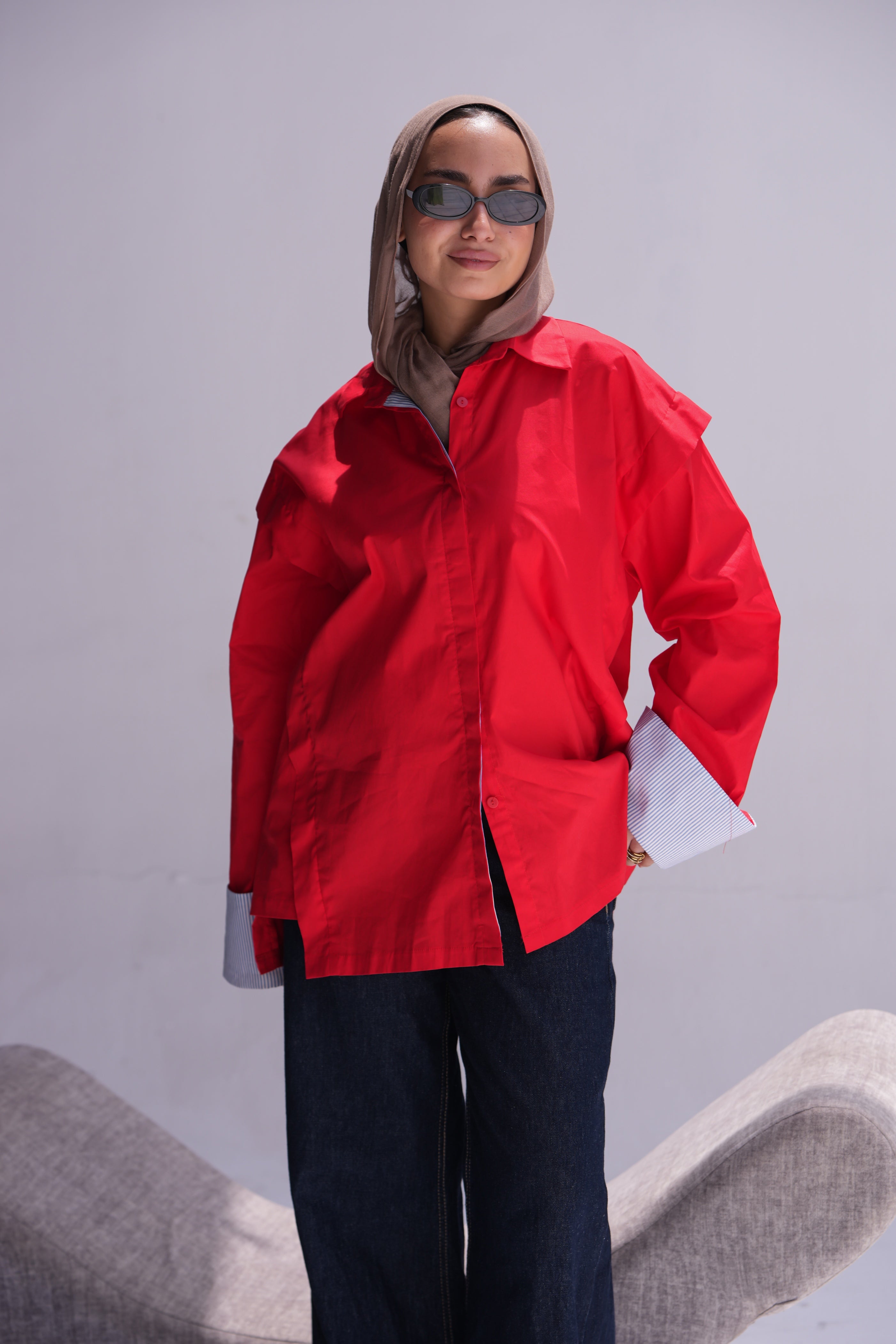 Ruffle Edge Shirt