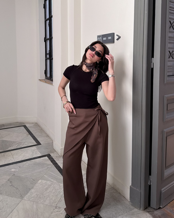 Wrap Overlay Pants