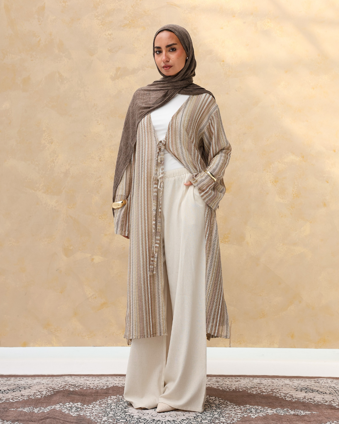 Pure linen pants