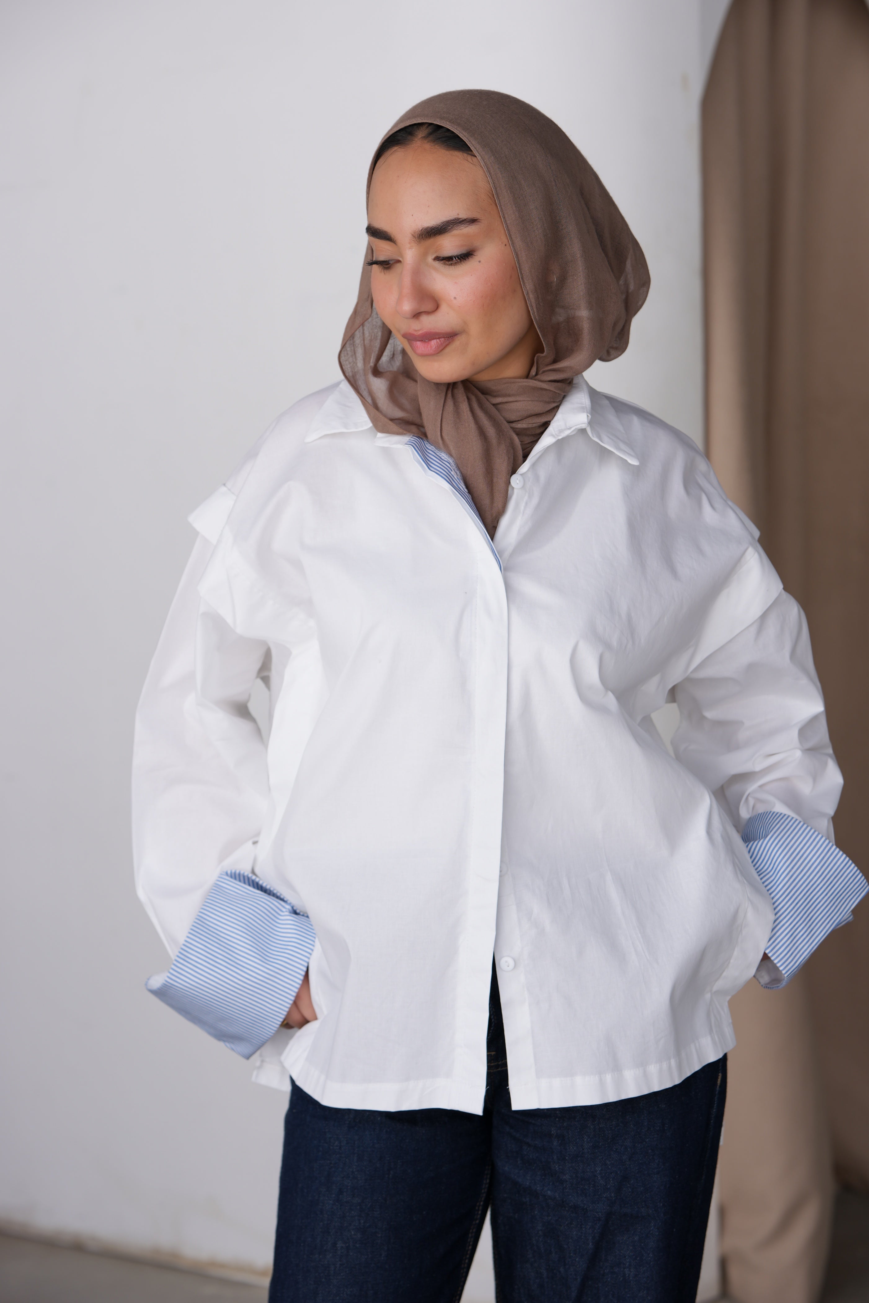 Ruffle Edge Shirt