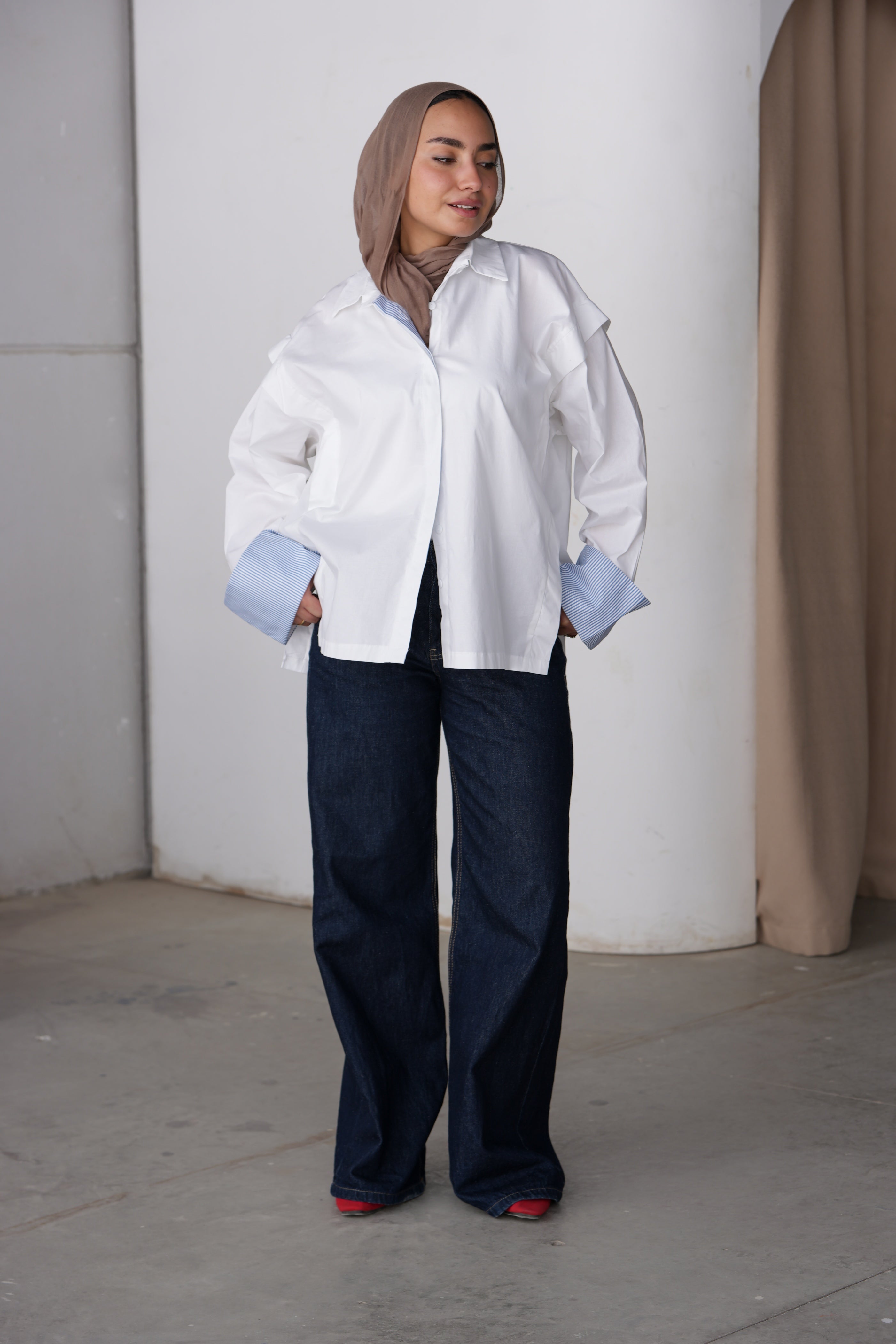 Ruffle Edge Shirt