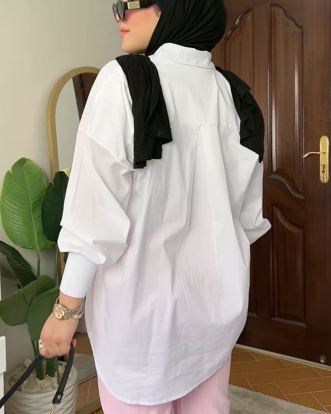 White basic shirt