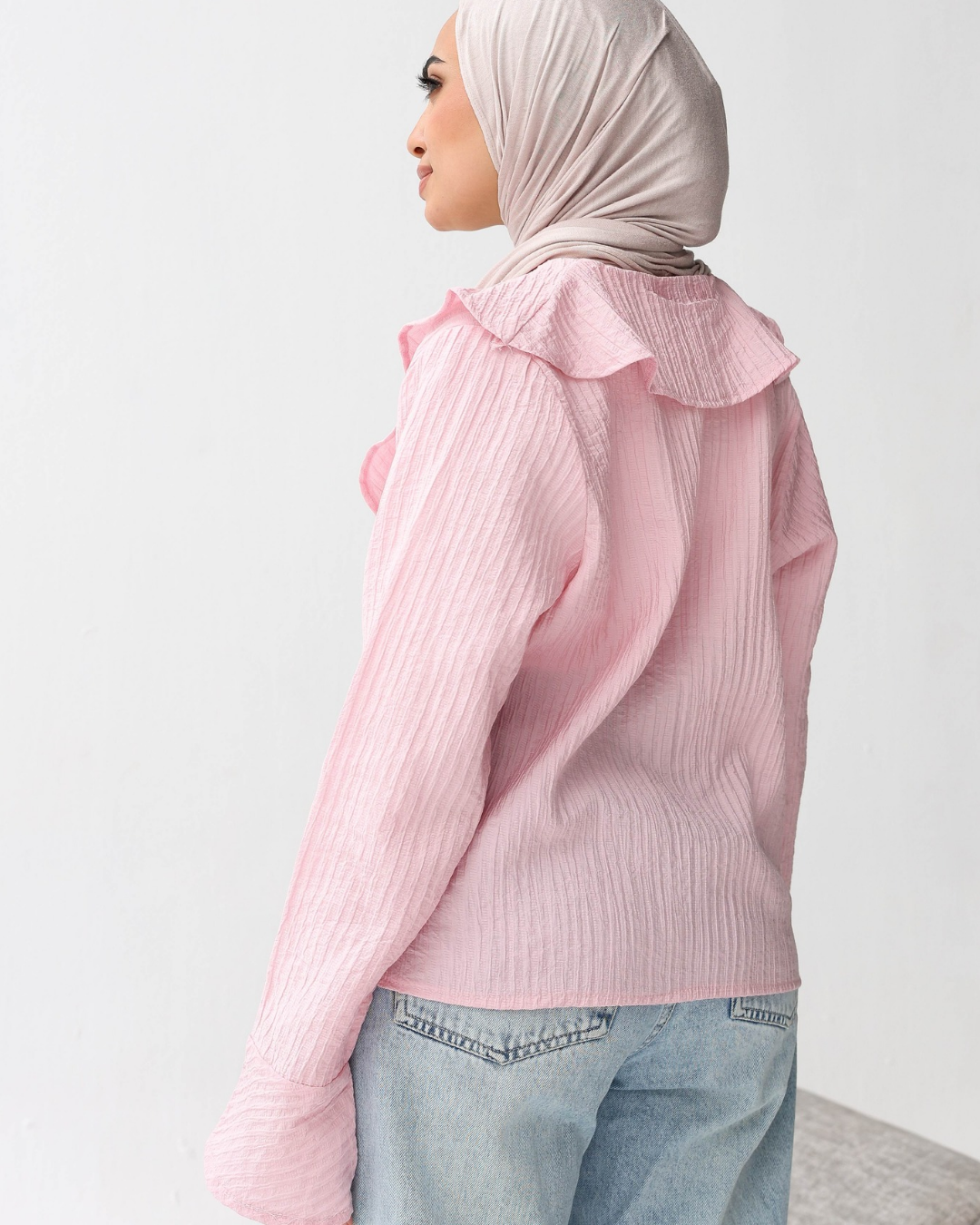 Ruffle Front Top