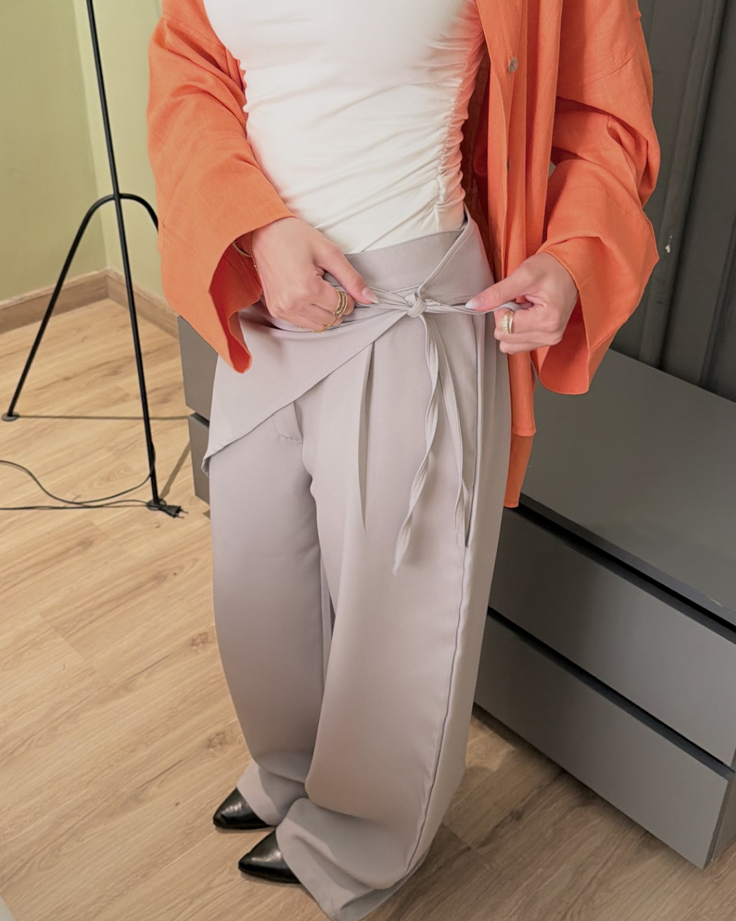 Wrap Overlay Pants