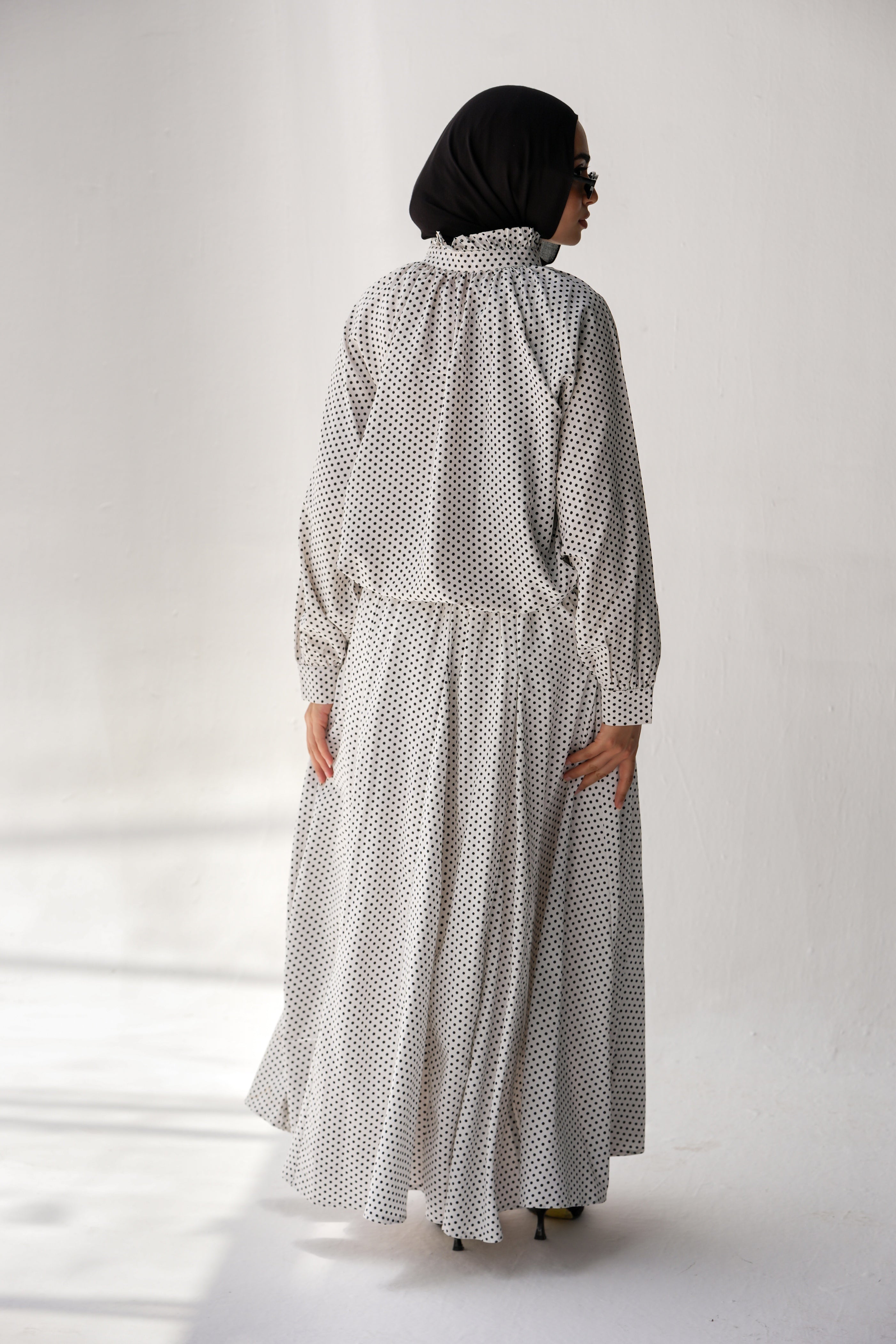 Monroe polka skirt