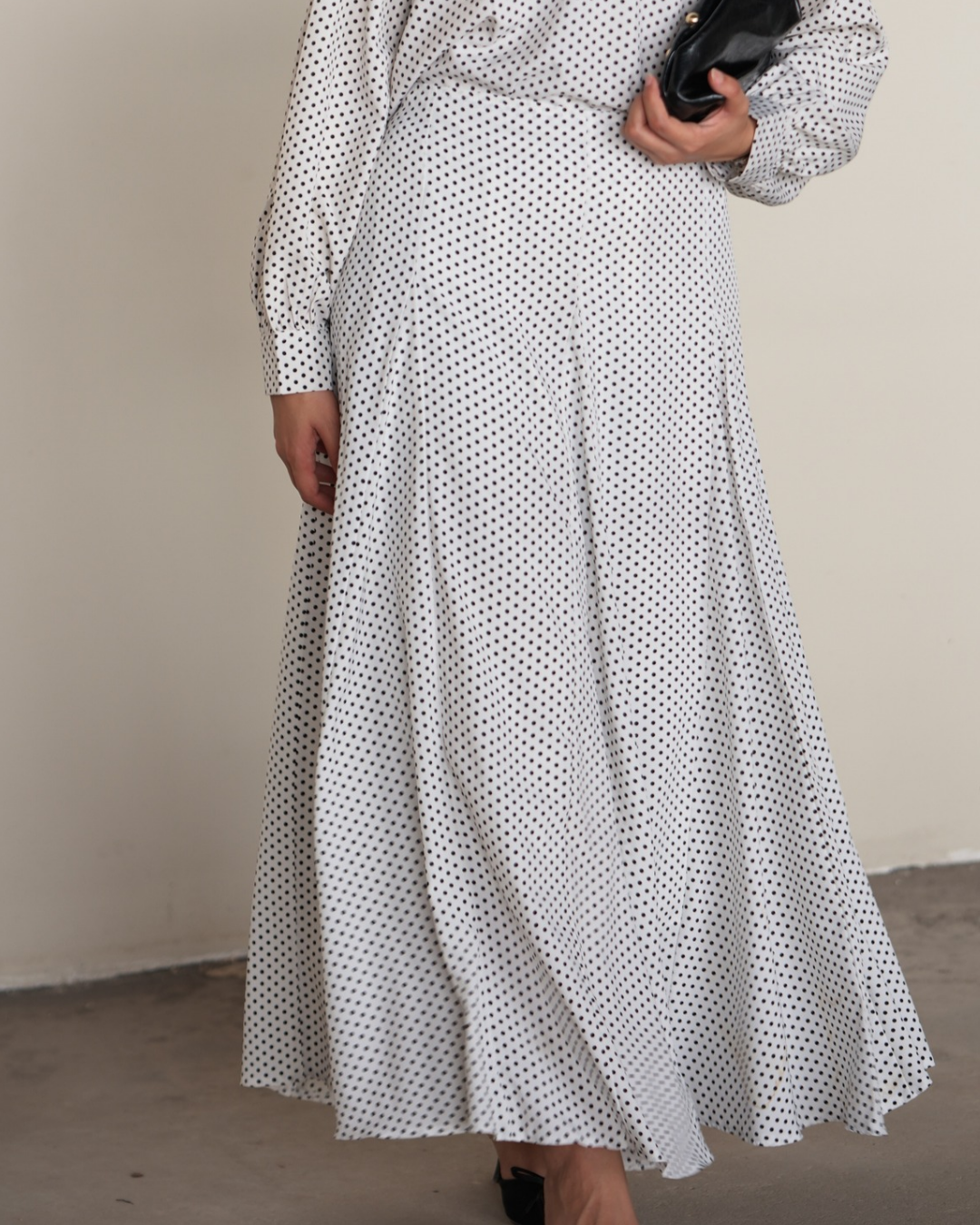 Monroe polka skirt