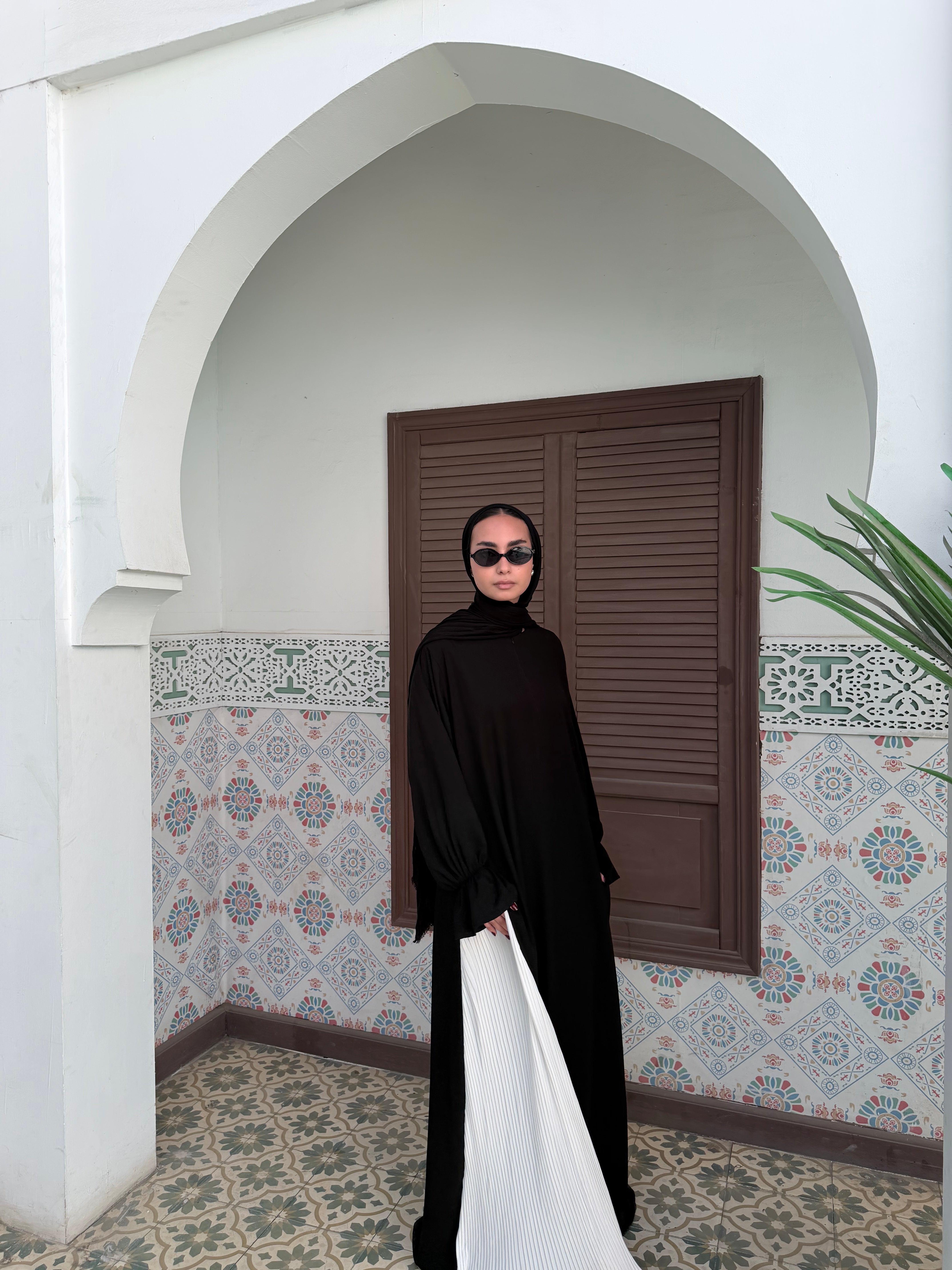 Noir Taraweh Abaya