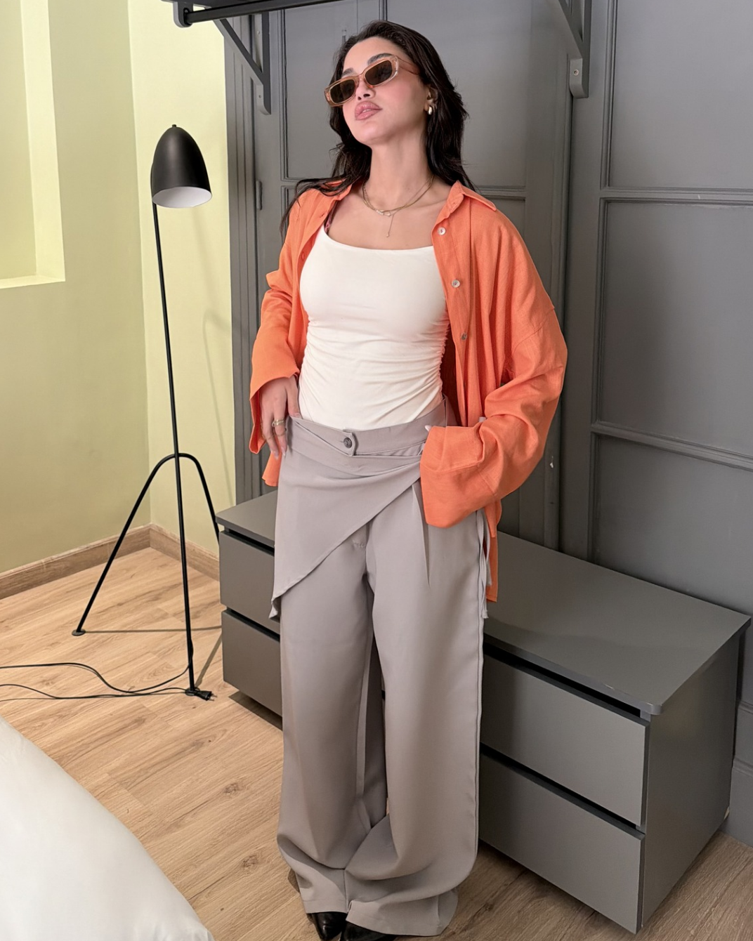 Wrap Overlay Pants